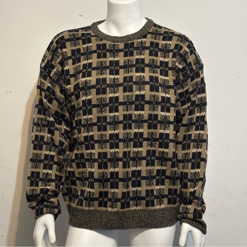 Windridge Men's Geometric Acrylic Sweater Size XLT